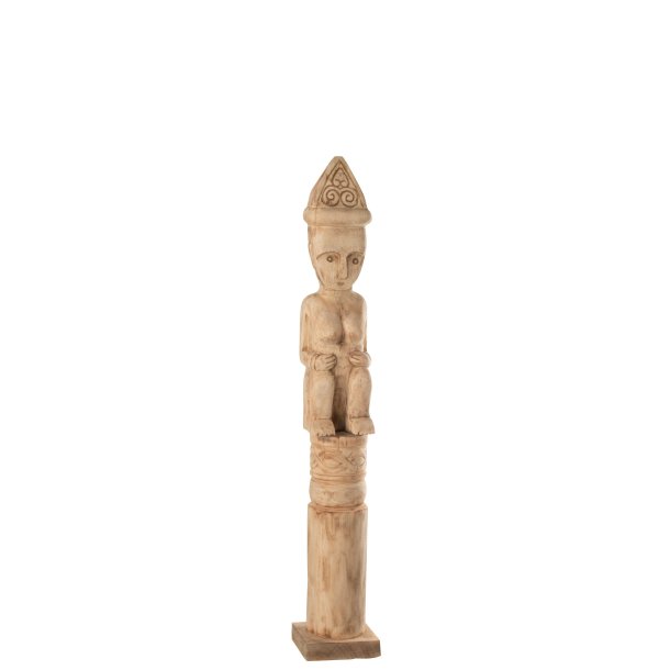 AFRICAN FIGURE ST WD NAT M