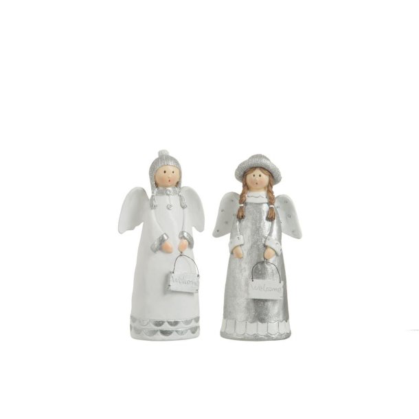 ANGEL HAT POLY WHITE/GR L ASS2